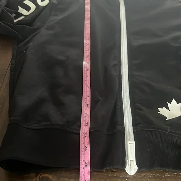 DSQUARED2 Double Zip Leaf Hoodie